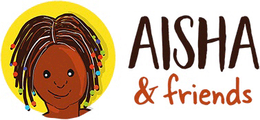 Logo Aisha and Friends knipoog